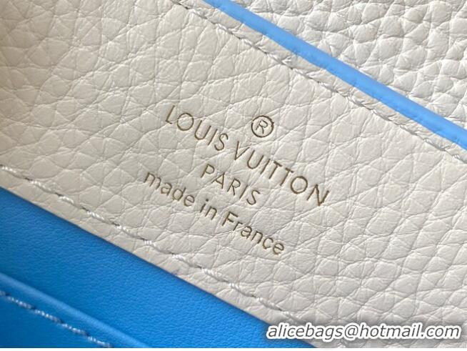 Top Quality Louis Vuitton Capucines Mini M22375 Provence Blue