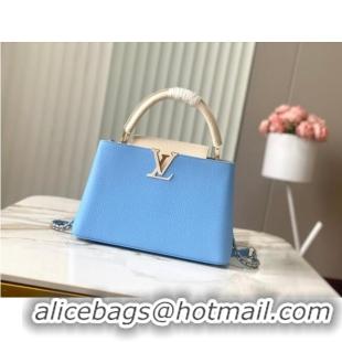 Most Popular Louis Vuitton Capucines MM M20784 Provence Blue