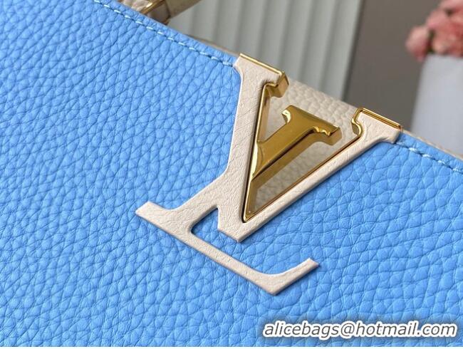 Most Popular Louis Vuitton Capucines MM M20784 Provence Blue