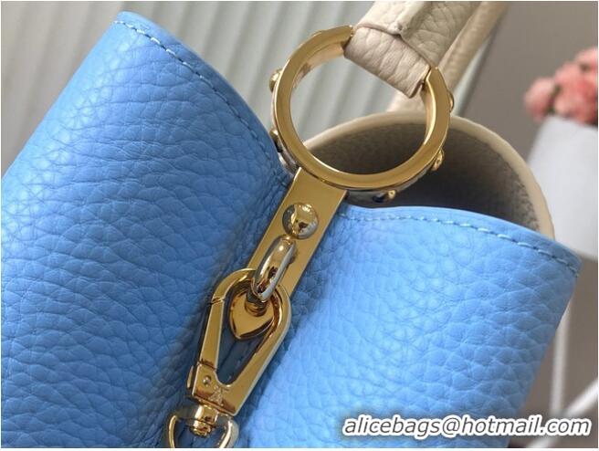 Most Popular Louis Vuitton Capucines MM M20784 Provence Blue