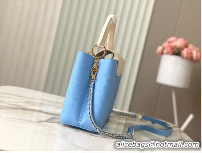 Most Popular Louis Vuitton Capucines MM M20784 Provence Blue