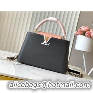 Buy Inexpensive Louis Vuitton Capucines MM M20784 black