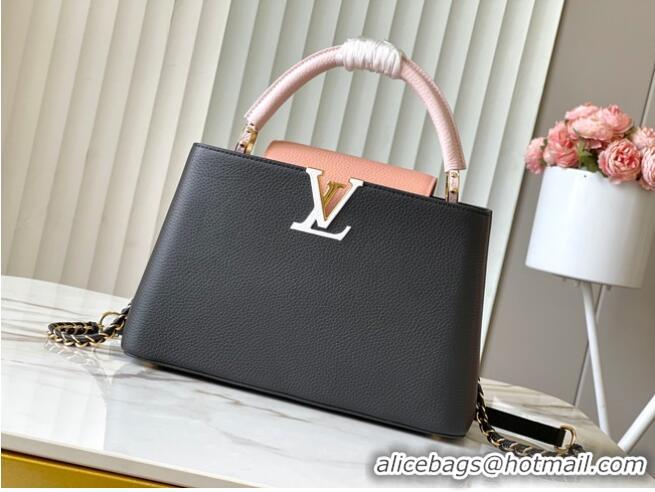 Buy Inexpensive Louis Vuitton Capucines MM M20784 black