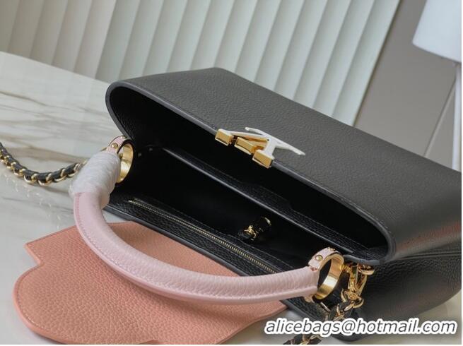 Buy Inexpensive Louis Vuitton Capucines MM M20784 black