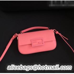 Promotional Fendi Baguette Bag Phone in Calf Leather 37390 Pink 2023