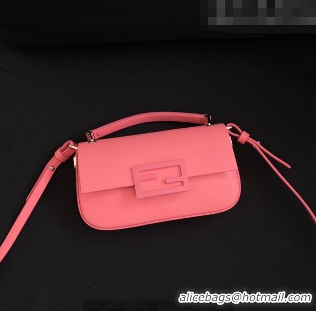 Promotional Fendi Baguette Bag Phone in Calf Leather 37390 Pink 2023