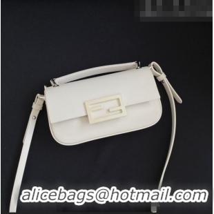 Best Price Fendi Baguette Bag Phone in Calf Leather 37390 White 2023