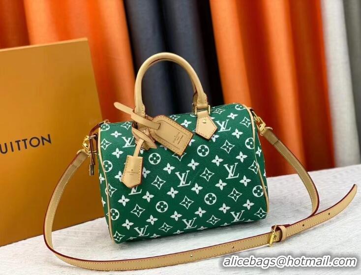 New Design Louis Vuitton Monogram Speedy Bag M24424 Green