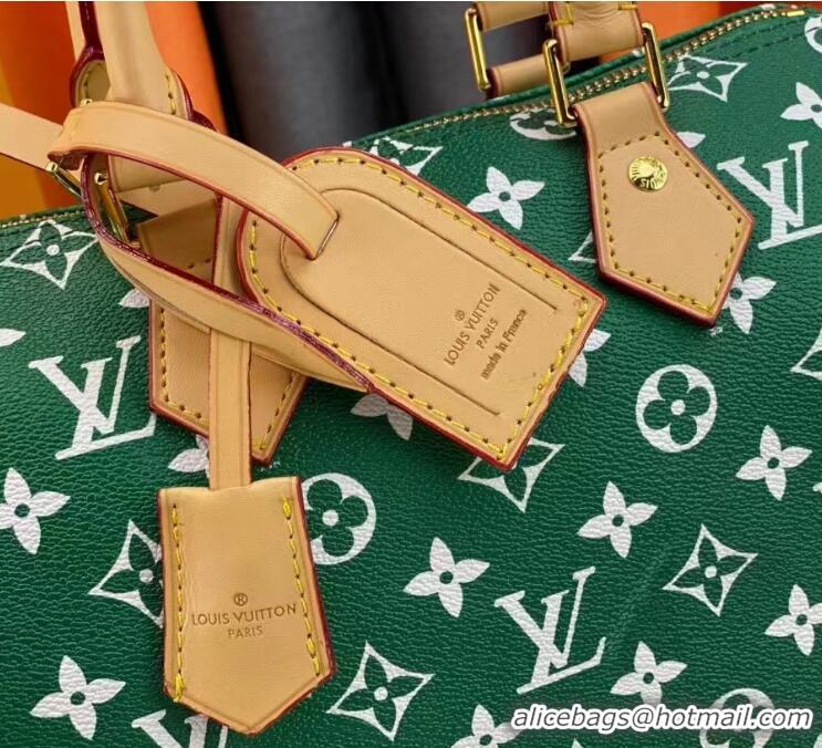 New Design Louis Vuitton Monogram Speedy Bag M24424 Green