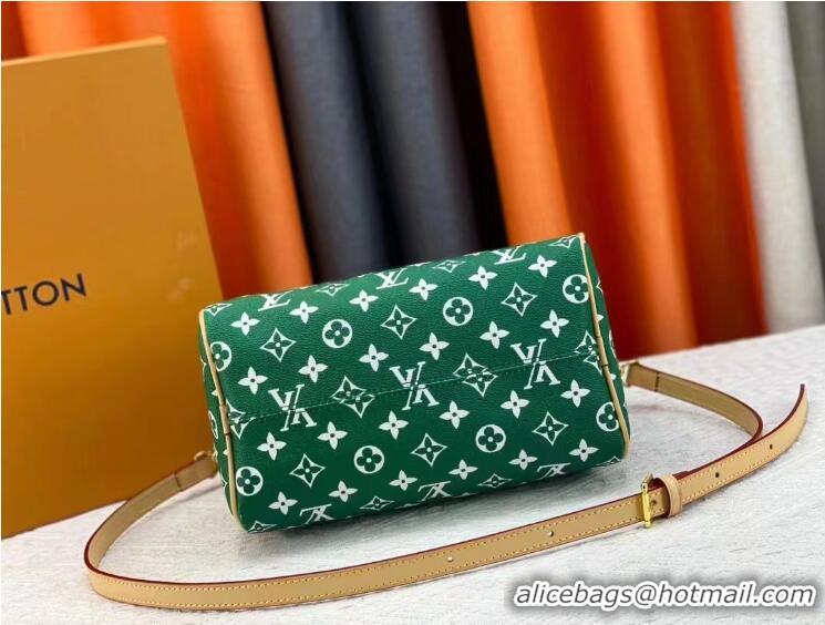 New Design Louis Vuitton Monogram Speedy Bag M24424 Green