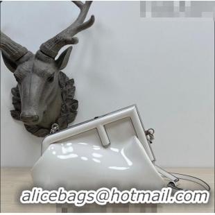 Trendy Design Fendi First Small Bag in Patent Leather 2217 White 2023