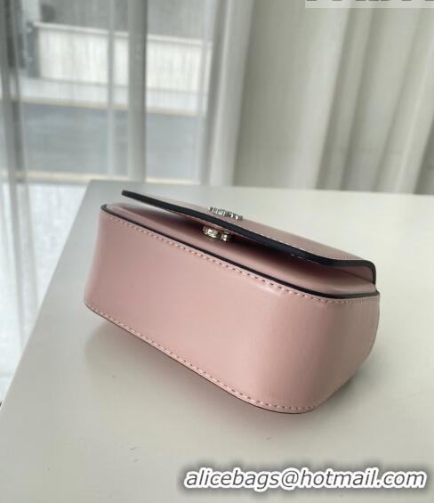 Good Taste Fendi First Sight Nano Bag Charm in Glossy Leather 8609S Light Pink 2023