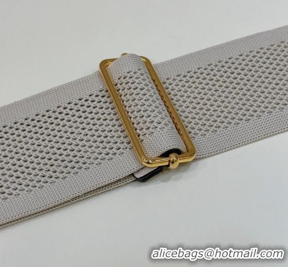 Buy Fashionable Fendi Strap You Ribbon Shoulder Strap 915 Grey 2023