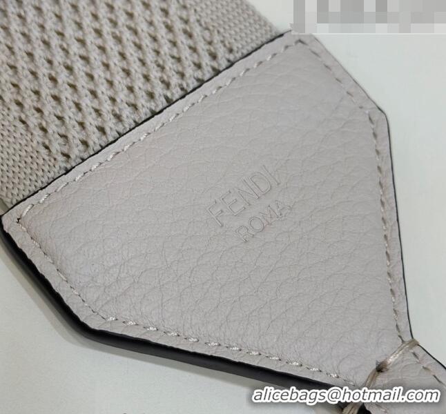 Buy Fashionable Fendi Strap You Ribbon Shoulder Strap 915 Grey 2023