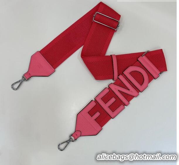 Top Quality Fendi Strap You Ribbon Shoulder Strap 915 Red 2023