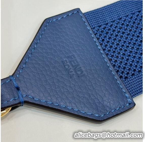 Good Taste Fendi Strap You Ribbon Shoulder Strap 915 Blue 2023