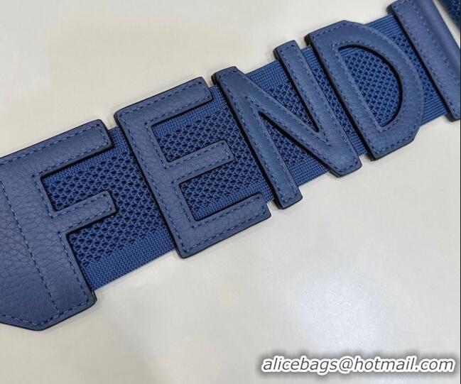 Good Taste Fendi Strap You Ribbon Shoulder Strap 915 Blue 2023