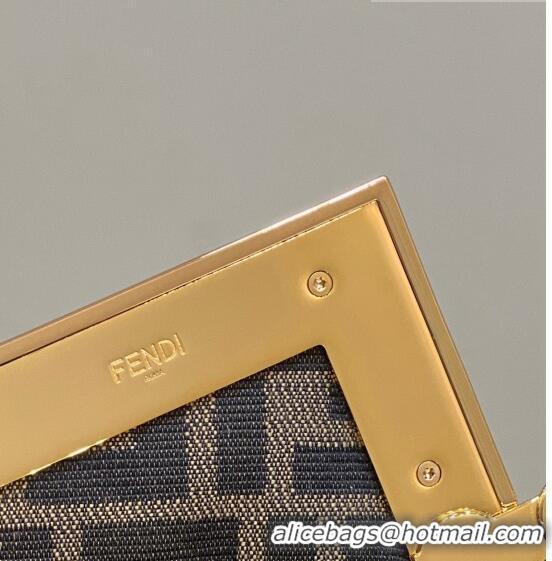 Super Quality Fendi First Small Leather Bag with Python-Look Printed F F0097 Nude 2023