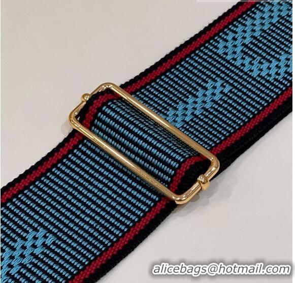 Noble Useful Fendi Strap You Ribbon Shoulder Strap 908 Blue 2023