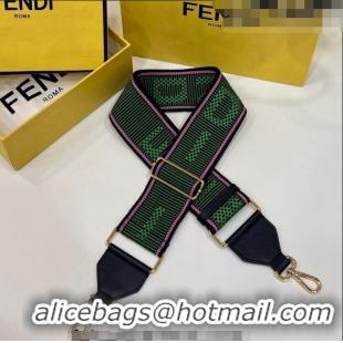 Cheapest Fendi Strap You Ribbon Shoulder Strap 908 Green 2023