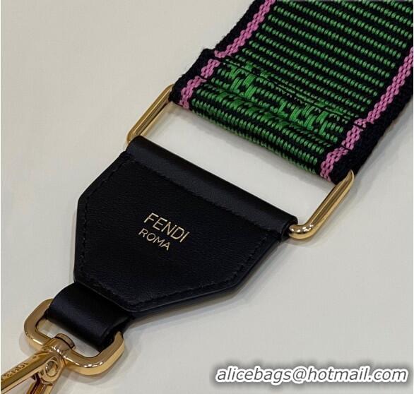 Cheapest Fendi Strap You Ribbon Shoulder Strap 908 Green 2023