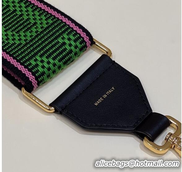 Cheapest Fendi Strap You Ribbon Shoulder Strap 908 Green 2023