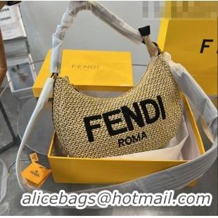 Trendy Design Fendi Fendigraphy Hobo Straw bag F0708 2023