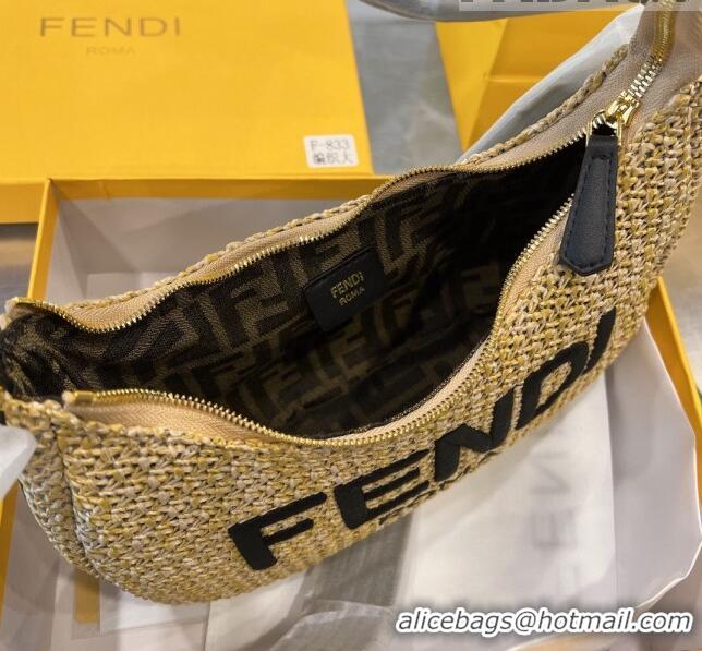 Trendy Design Fendi Fendigraphy Hobo Straw bag F0708 2023