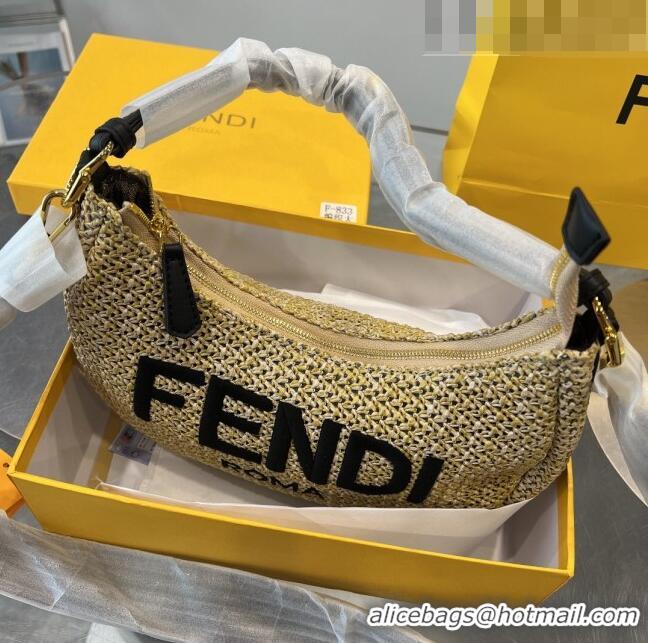 Trendy Design Fendi Fendigraphy Hobo Straw bag F0708 2023