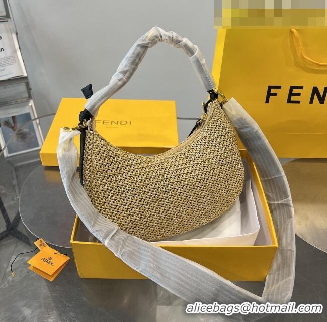 Trendy Design Fendi Fendigraphy Hobo Straw bag F0708 2023