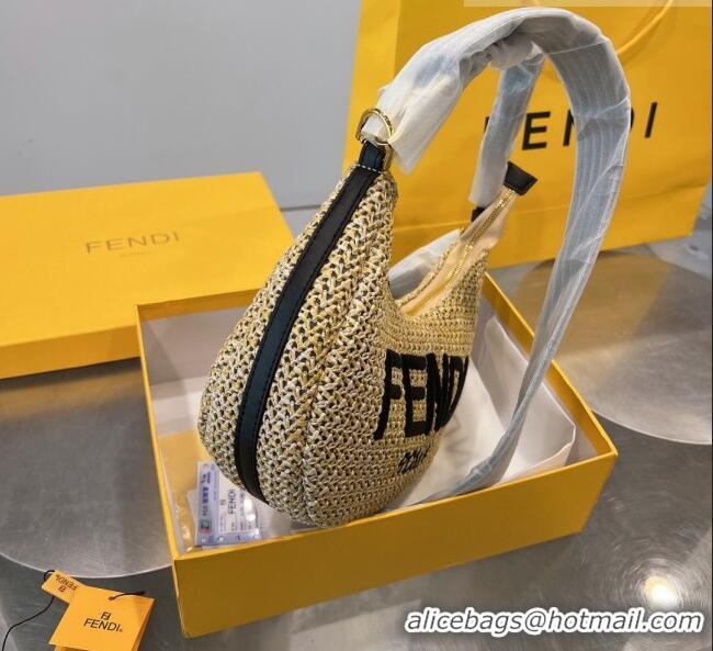 Trendy Design Fendi Fendigraphy Hobo Straw bag F0708 2023