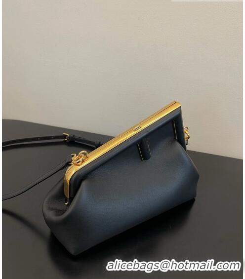 Most Popular Fendi First Small Leather Bag 128M Black 2023