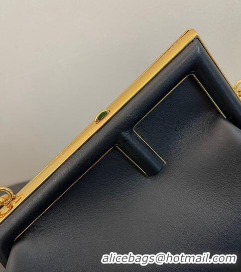 Most Popular Fendi First Small Leather Bag 128M Black 2023