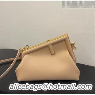 Well Crafted Fendi First Small Leather Bag 128M Nude 2023