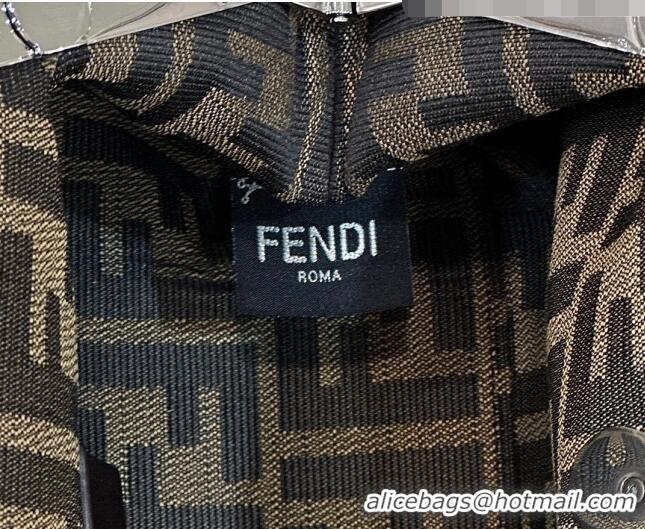 Well Crafted Fendi First Small Leather Bag with Python-Look Printed F F7038 Dark Denim Blue 2023