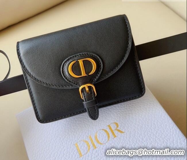 Grade Design Dior CD Calfskin Belt Bag 0629 Black/Gold 2023