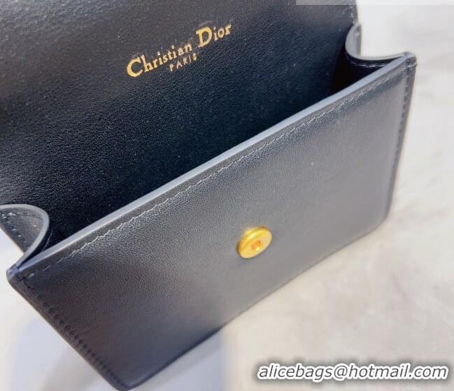 Grade Design Dior CD Calfskin Belt Bag 0629 Black/Gold 2023