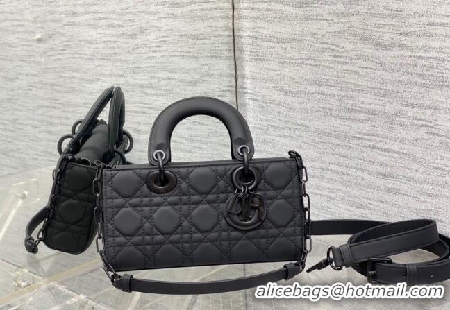 Cheapest Dior Small Lady D-Joy Bag in Cannage Lambskin CD7104 All Black 2023