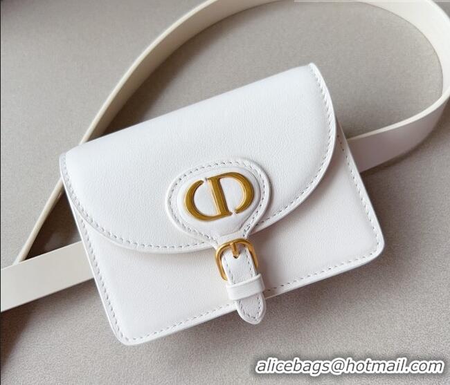 Super Quality Dior CD Calfskin Belt Bag 0629 White 2023