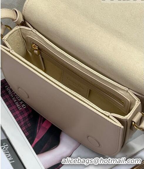 Elegant Dior CD Signature bag with Chain Strap in CD-Embossed Box Calfskin CD4036 Light Beige 2023