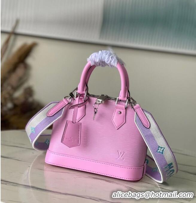 New Design Louis Vuitton Epi Leather Alma BB M22213 Lilas Provence Lilac