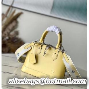 Trendy Design Louis Vuitton Epi Leather Alma BB M22213 Jaune Plume Yellow