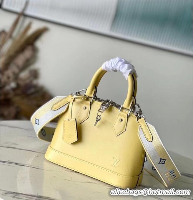 Trendy Design Louis Vuitton Epi Leather Alma BB M22213 Jaune Plume Yellow