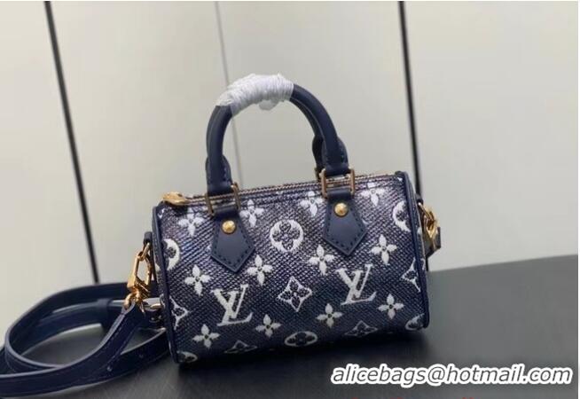 Buy Inexpensive Louis Vuitton Nano Speedy M82242 blue