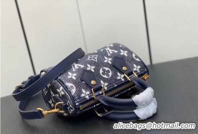 Buy Inexpensive Louis Vuitton Nano Speedy M82242 blue