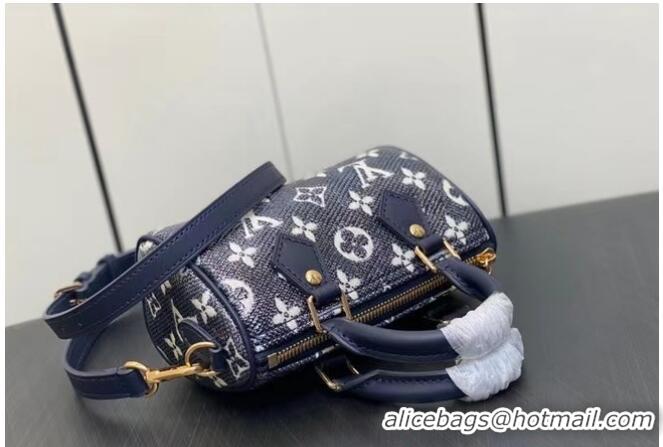 Buy Inexpensive Louis Vuitton Nano Speedy M82242 blue