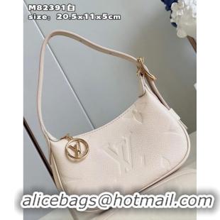 Good Quality Louis Vuitton Monogram Empreinte Mini Moon M82391 Cream