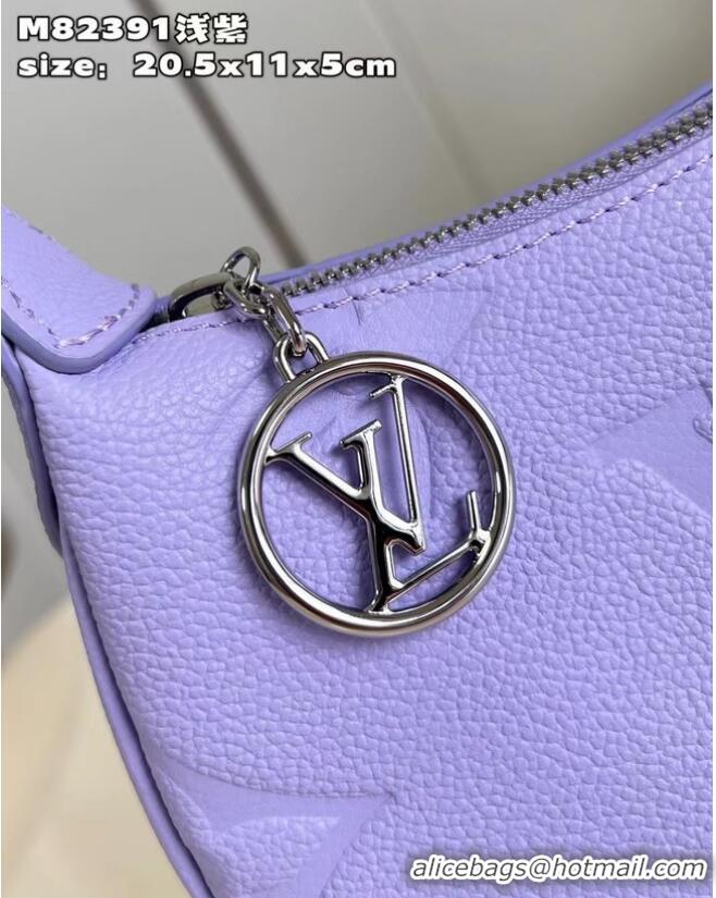 Popular Louis Vuitton Monogram Empreinte Mini Moon M82391 Iris Purple