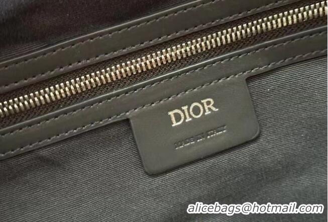 Popular Style Dior Essentials SAFARI MESSENGER BAG Beige and Black Dior Oblique Jacquard 99371