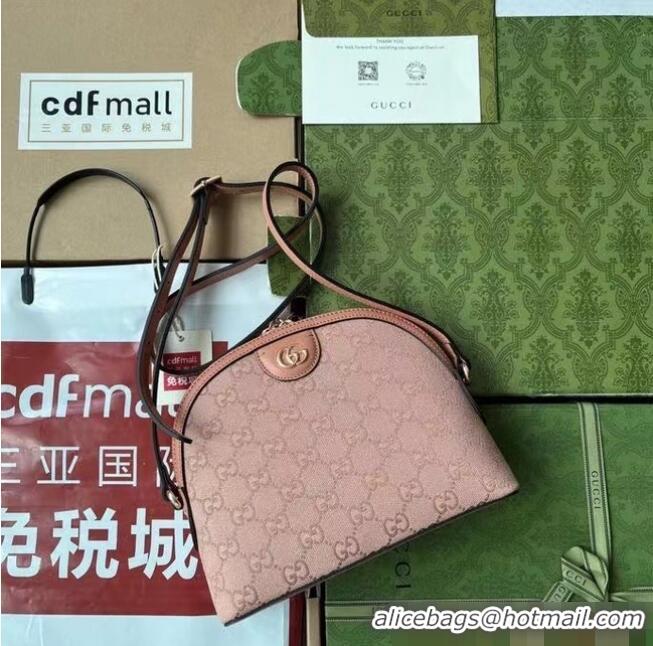 Reasonable Price Gucci OPHIDIA GG SMALL SHOULDER BAG 499621 Pink